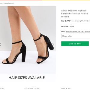 ✨ ASOS Ankle Strap Heels ✨